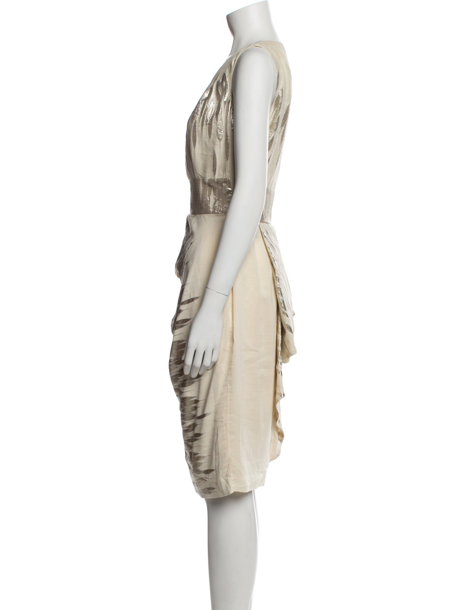 Ports 1961 Scoop Neck Knee-Length Dress