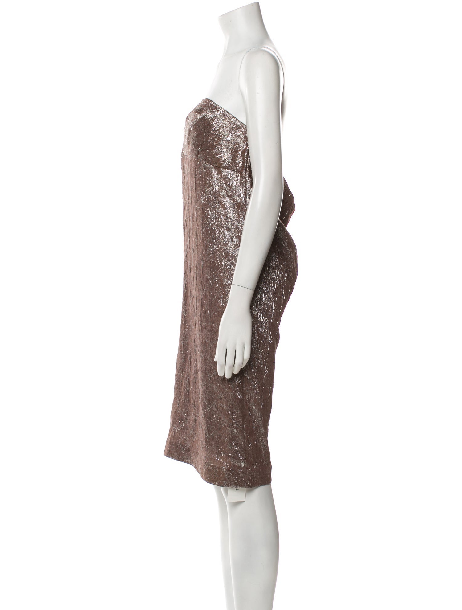 Ports 1961 Strapless Mini Dress