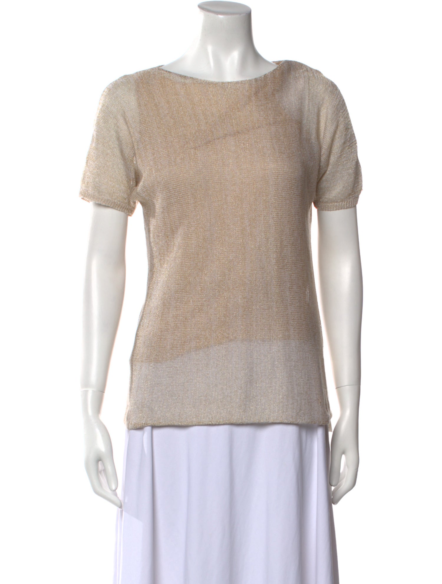 Ports 1961 Bateau Neckline Short Sleeve T-Shirt