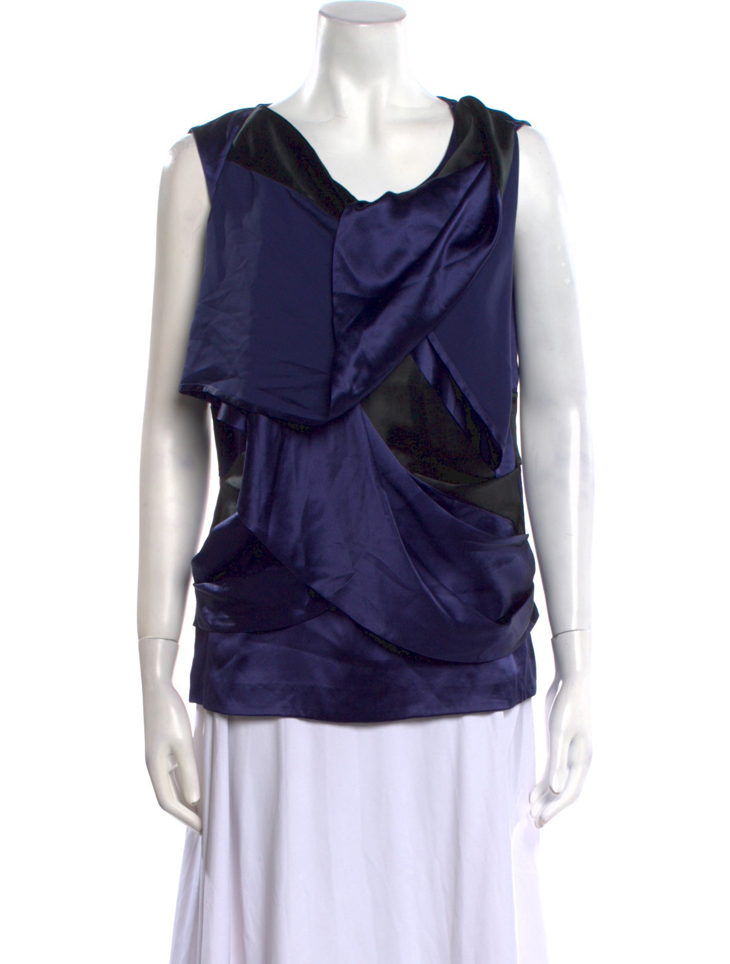 Ports 1961 Silk Cowl Neck Top