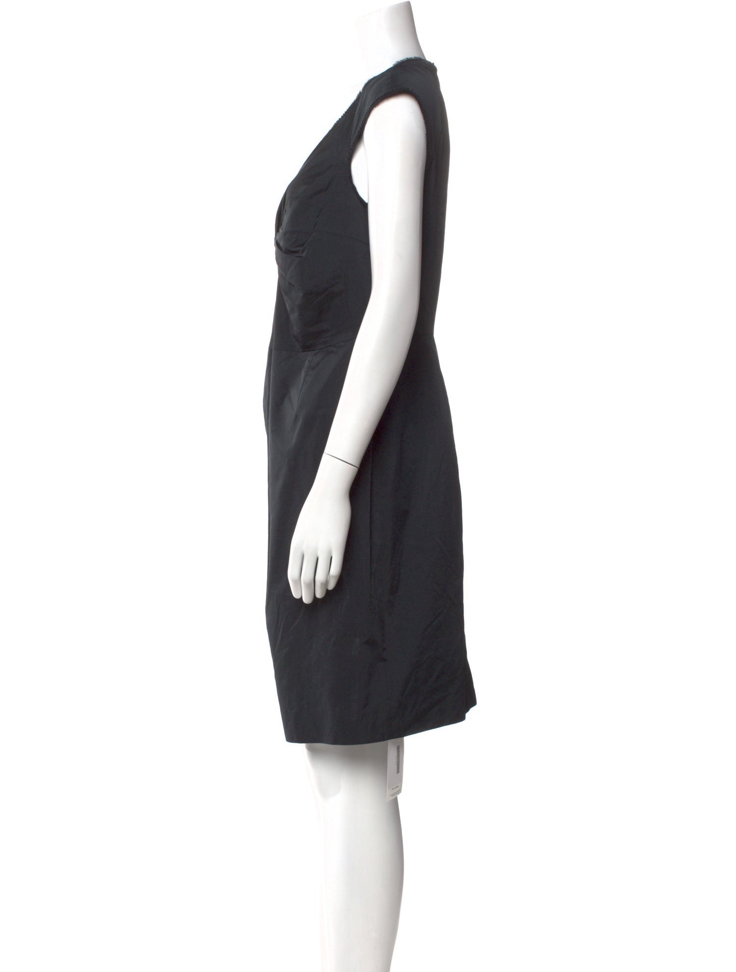 Ports 1961 V-Neck Knee-Length Dress