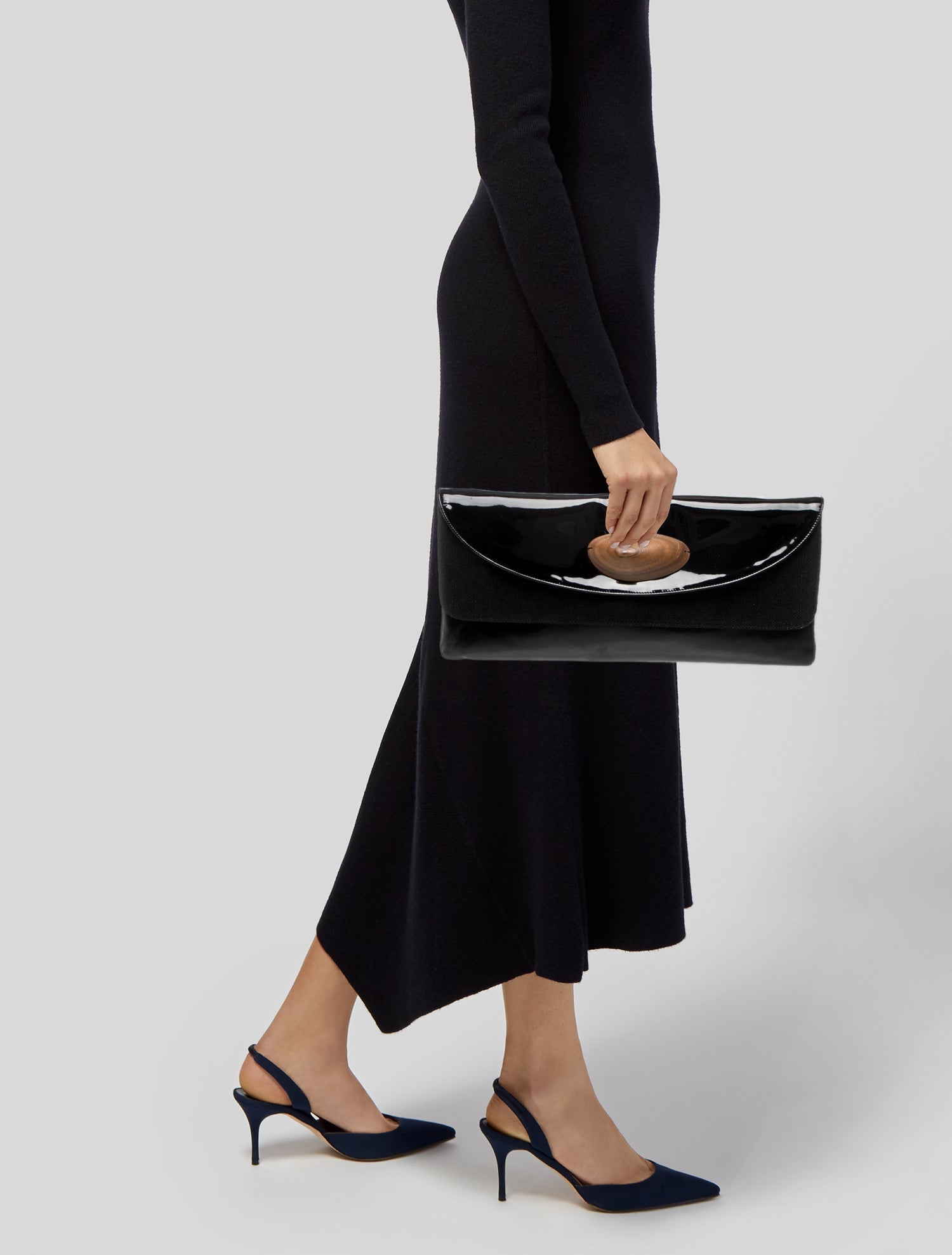 Ports 1961 Patent Leather Clutch