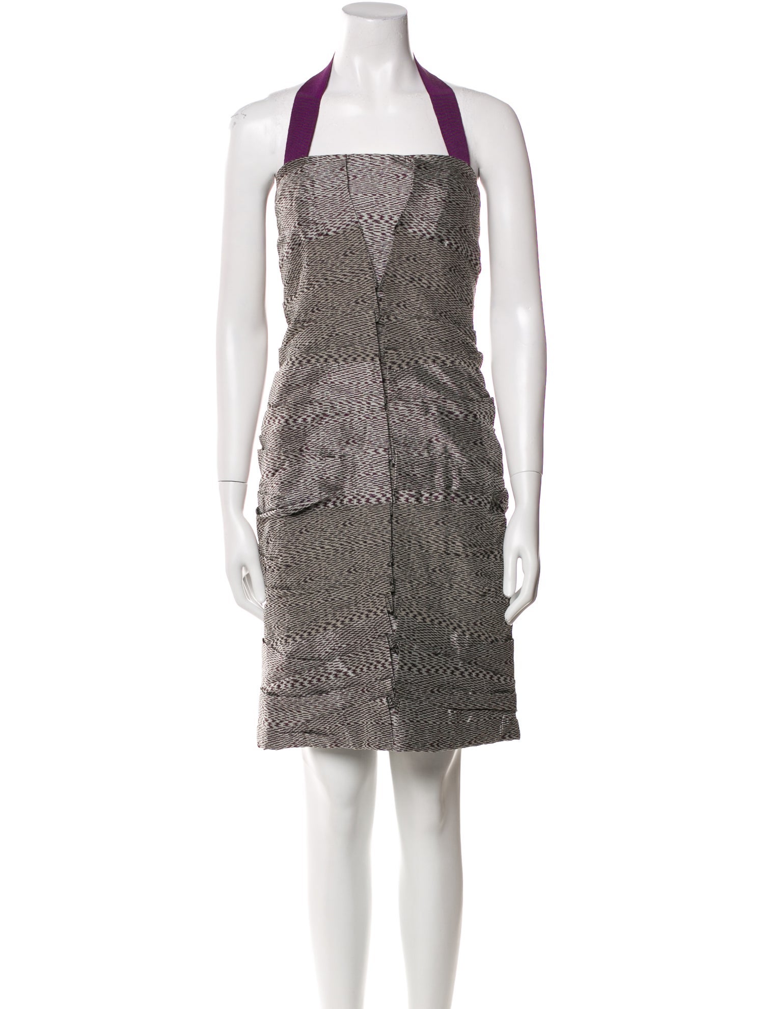 Ports 1961 Silk Knee-Length Dress