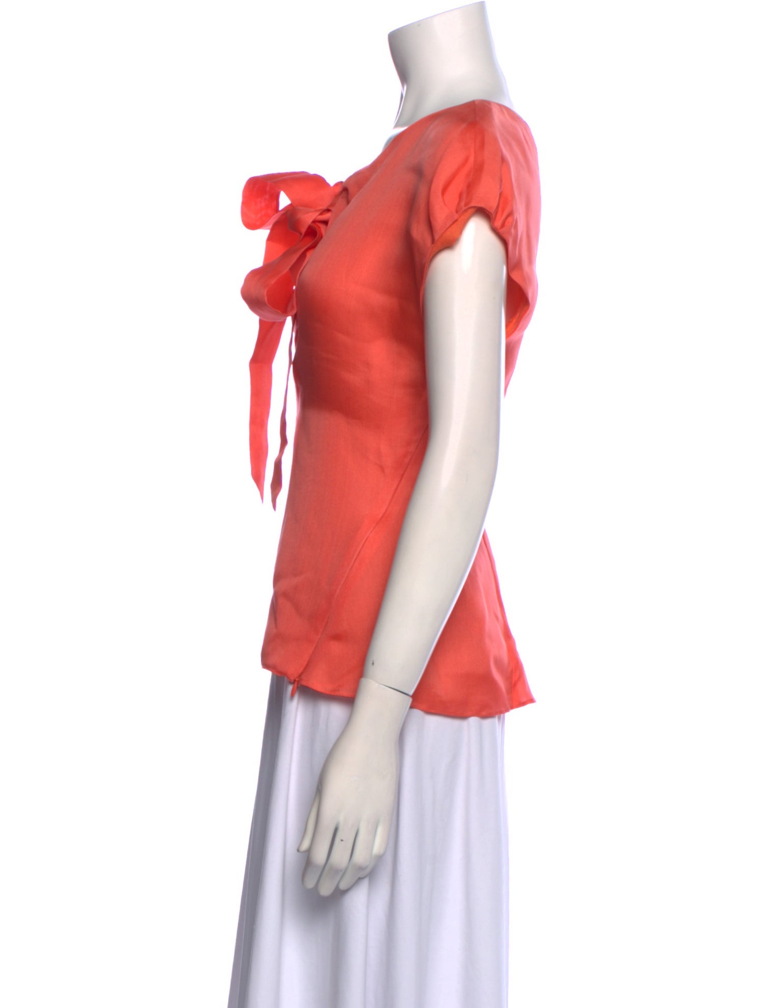 Ports 1961 Silk V-Neck Blouse