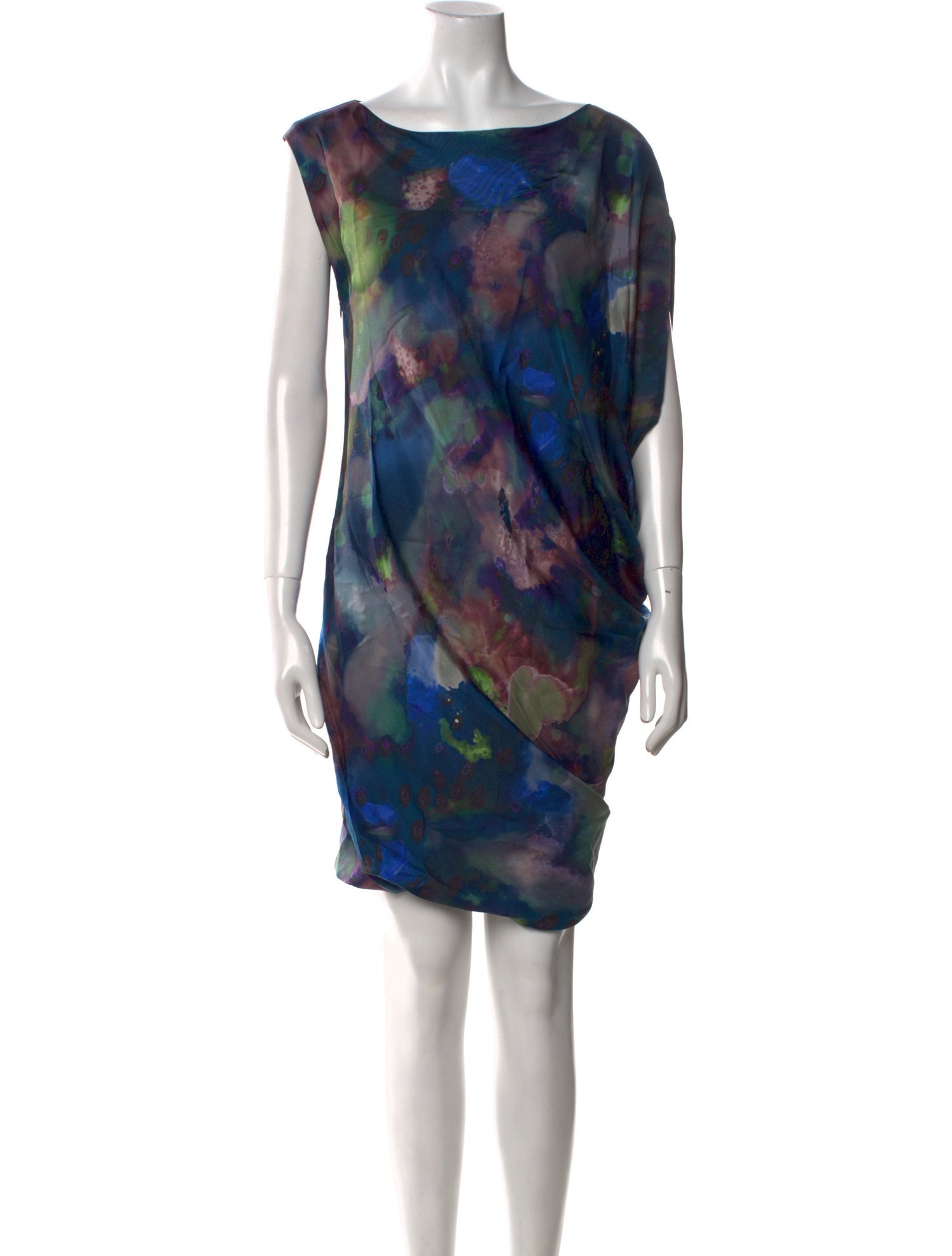 Ports 1961 Silk Mini Dress