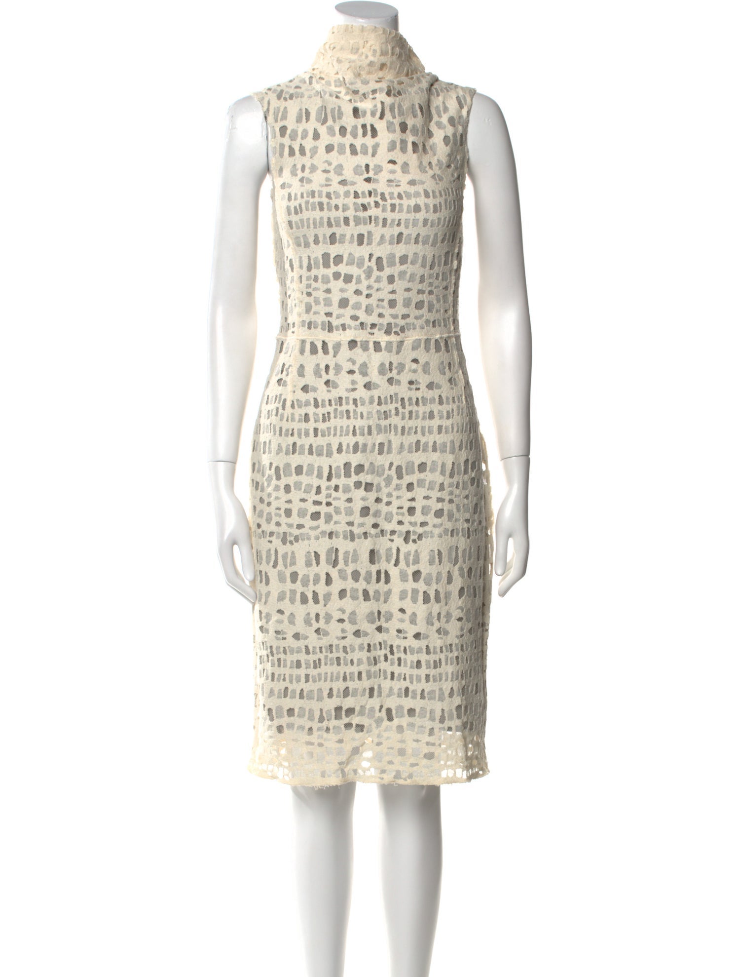 Ports 1961 Turtleneck Midi Length Dress