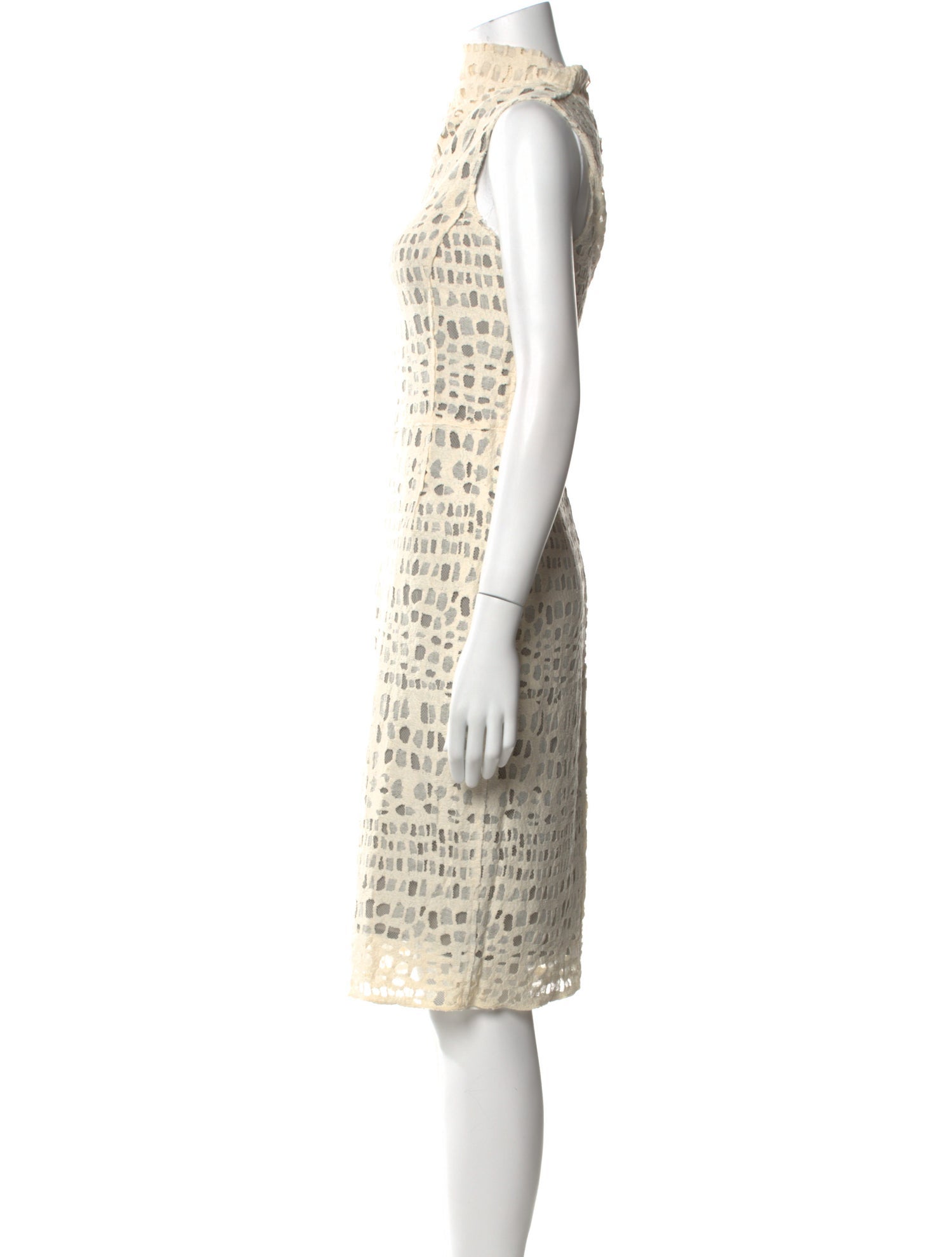 Ports 1961 Turtleneck Midi Length Dress