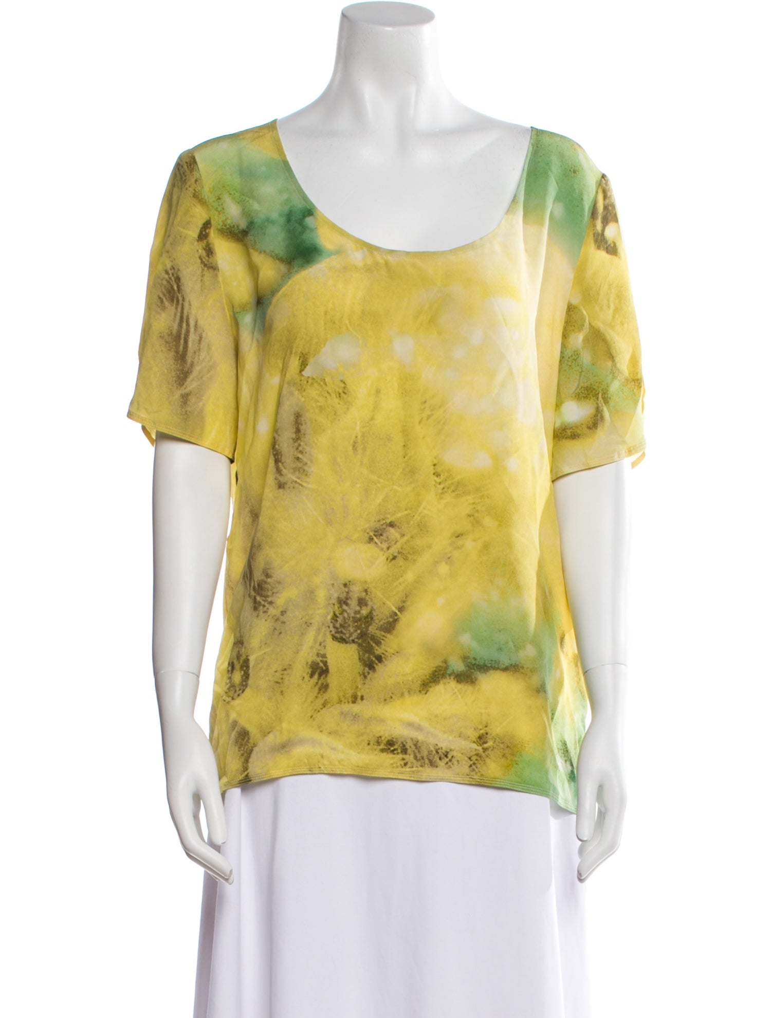 Ports 1961 Silk Tie-Dye Print T-Shirt