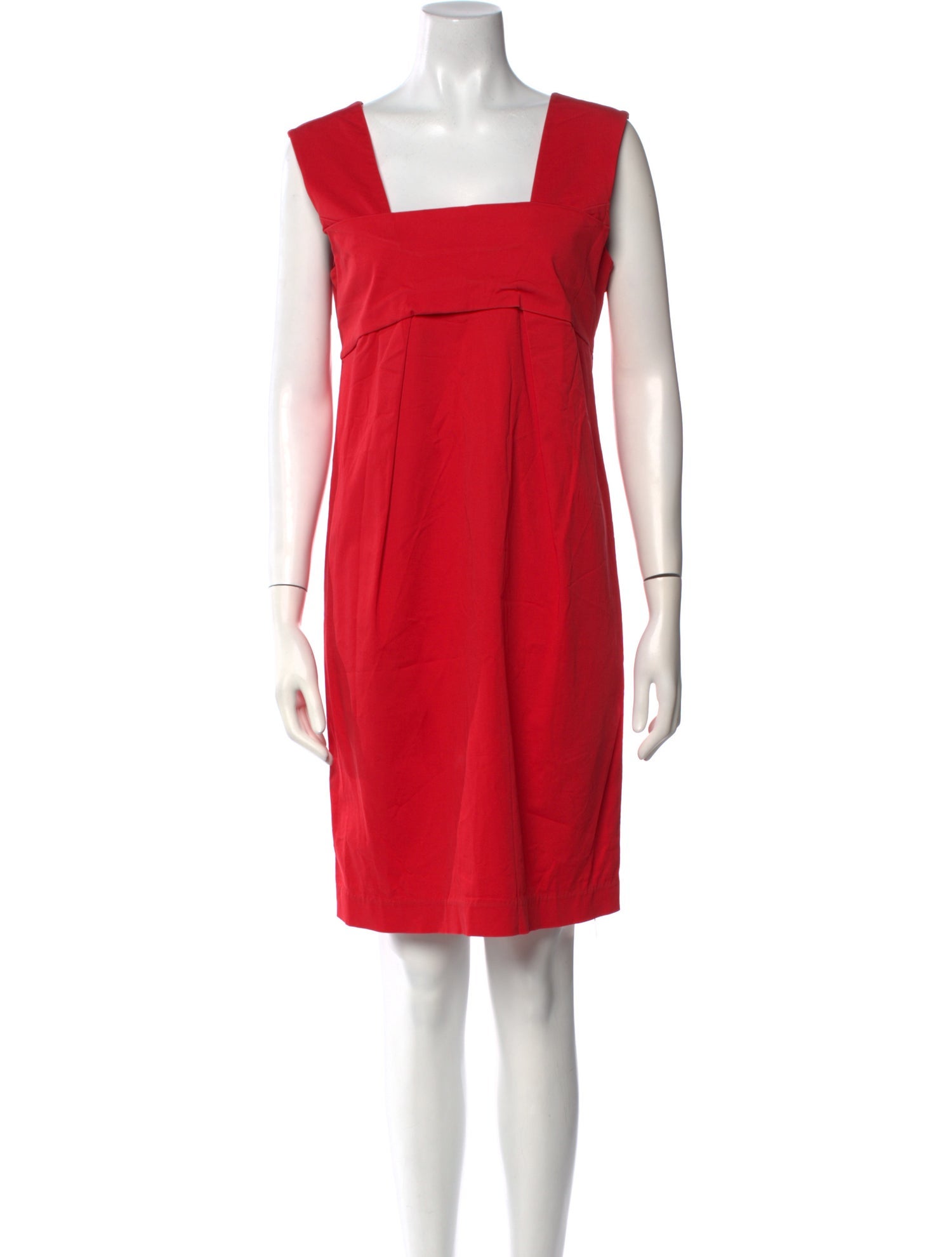 Ports 1961 Square Neckline Mini Dress