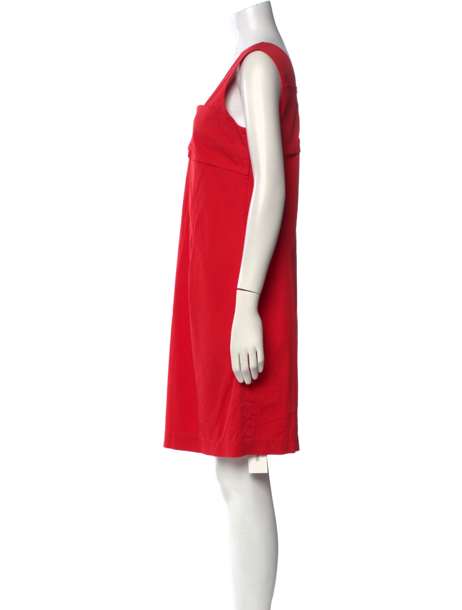 Ports 1961 Square Neckline Mini Dress