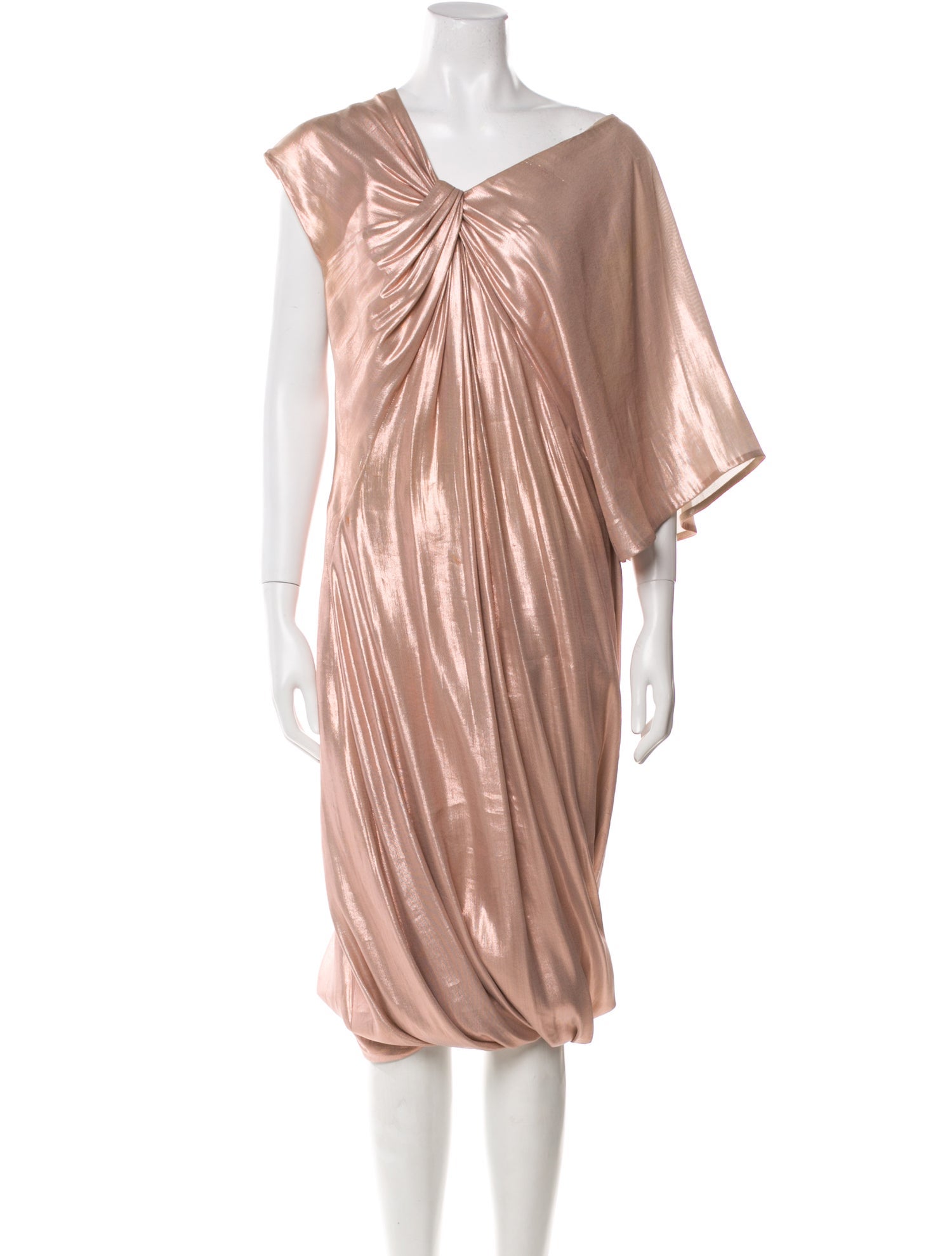 Ports 1961 Asymmetrical Midi Length Dress