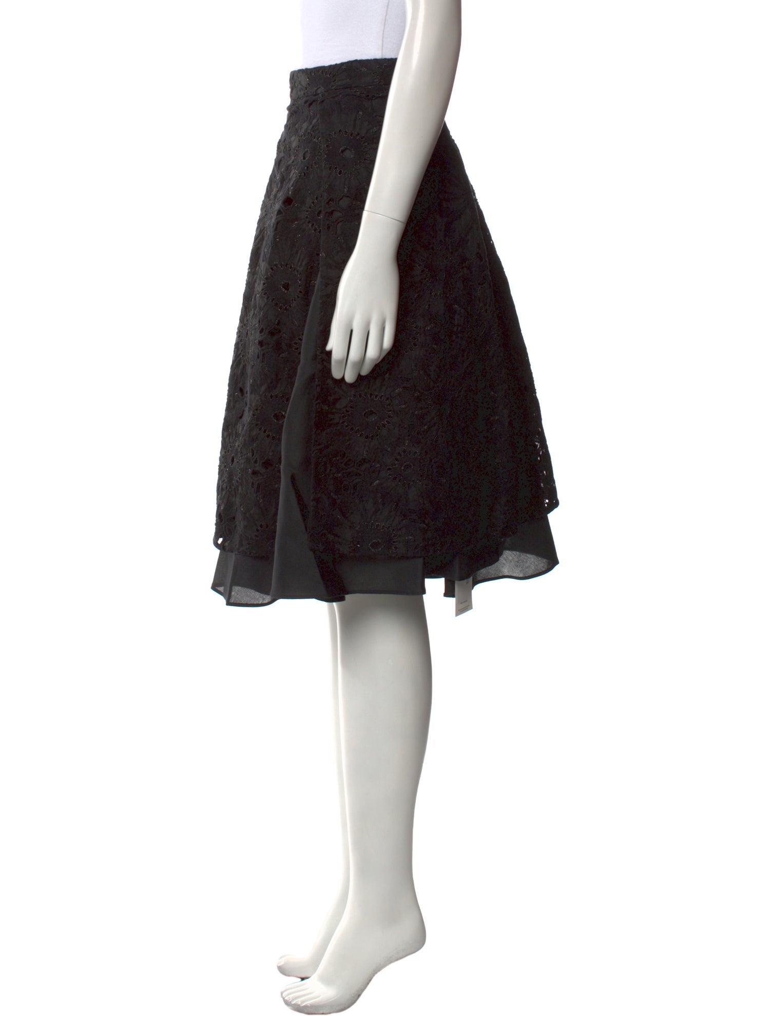 Ports 1961 Glitter Accents Knee-Length Skirt