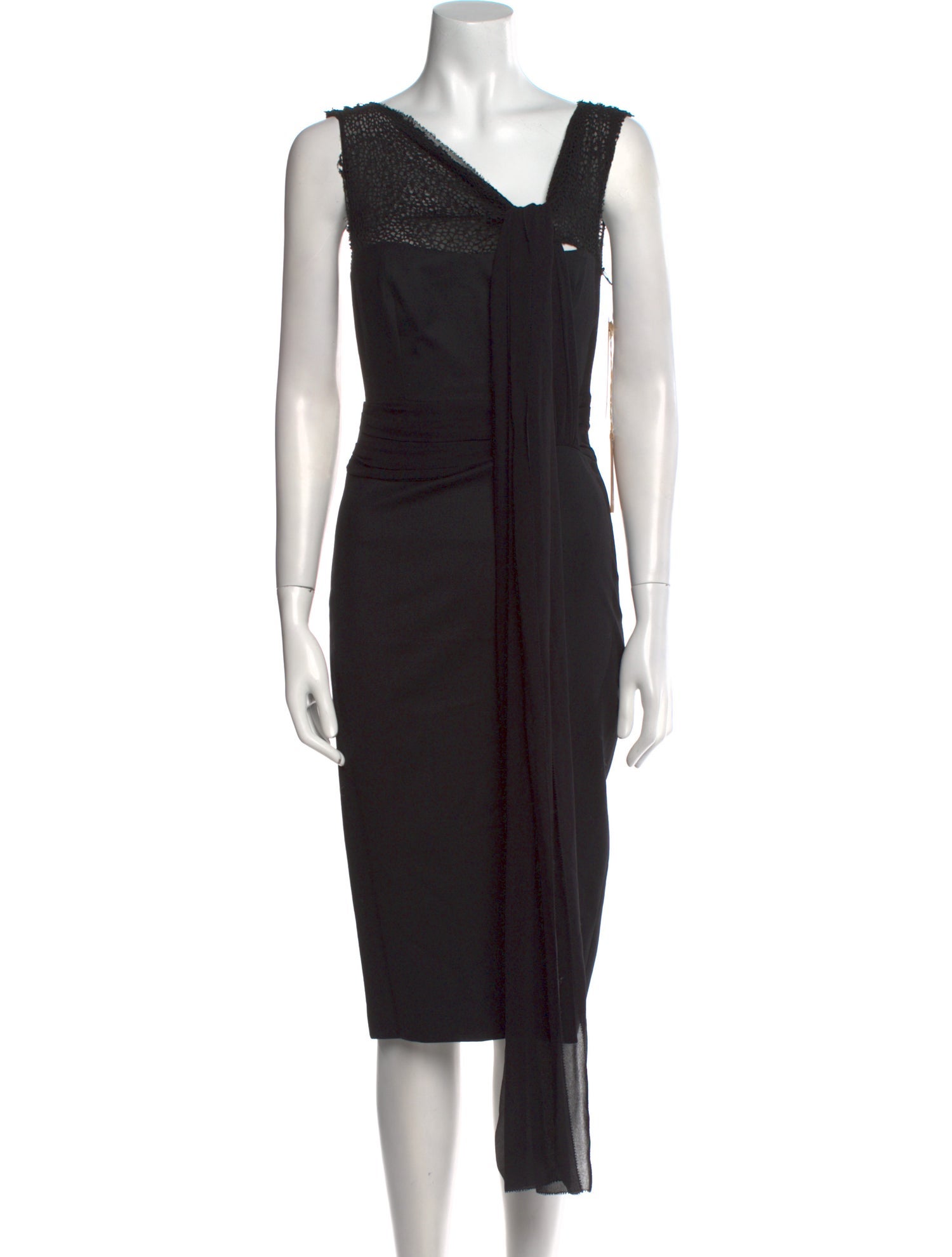 Ports 1961 Wool Midi Length Dress