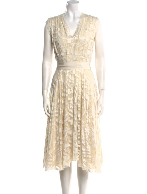 Ports 1961 Lace Midi Length Dress