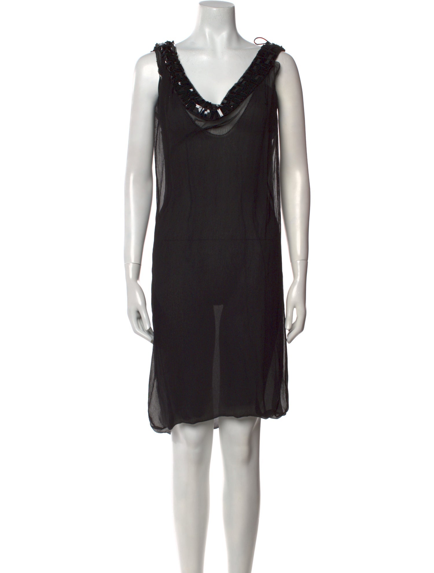 Ports 1961 Silk Knee-Length Dress