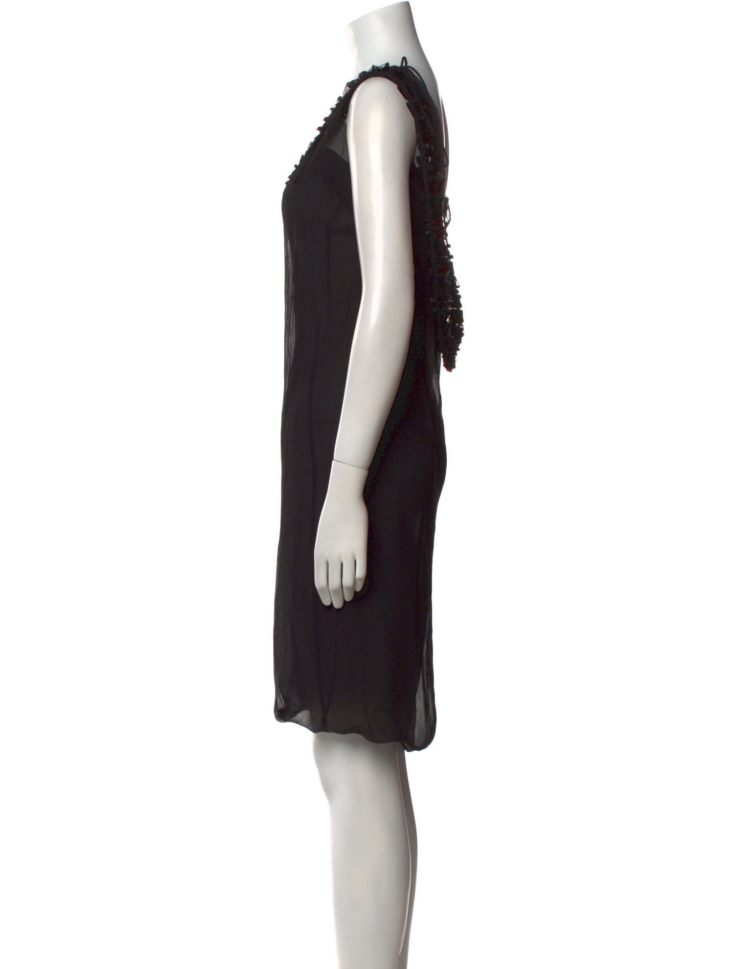 Ports 1961 Silk Knee-Length Dress