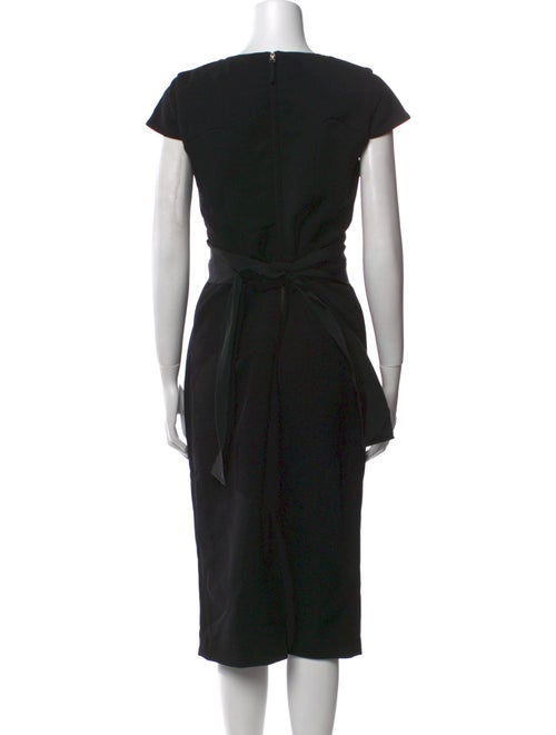 Ports 1961 Square Neckline Midi Length Dress