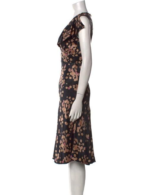 Ports 1961 Silk Midi Length Dress