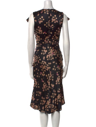 Ports 1961 Silk Midi Length Dress