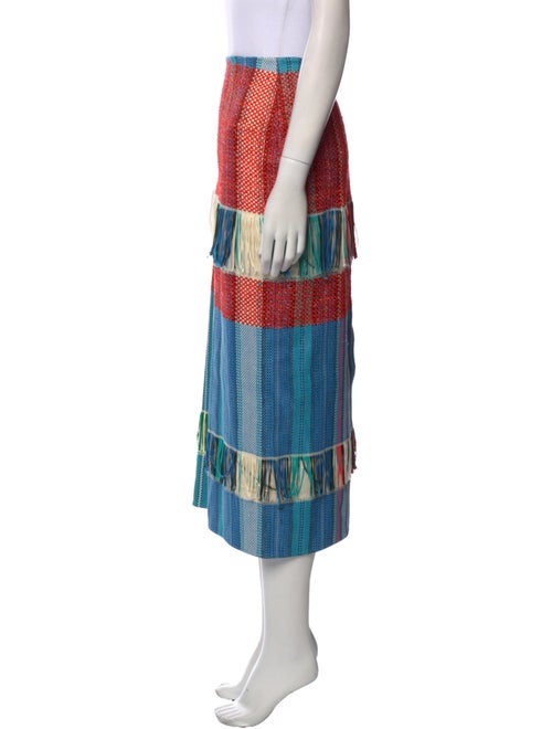 Ports 1961 Striped Midi Length Skirt