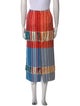 Ports 1961 Striped Midi Length Skirt