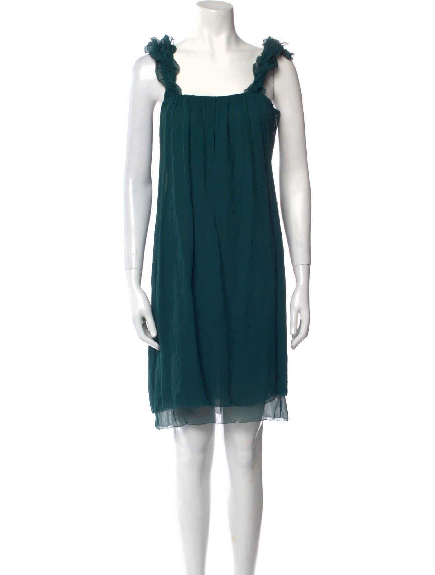 Ports 1961 Square Neckline Knee-Length Dress