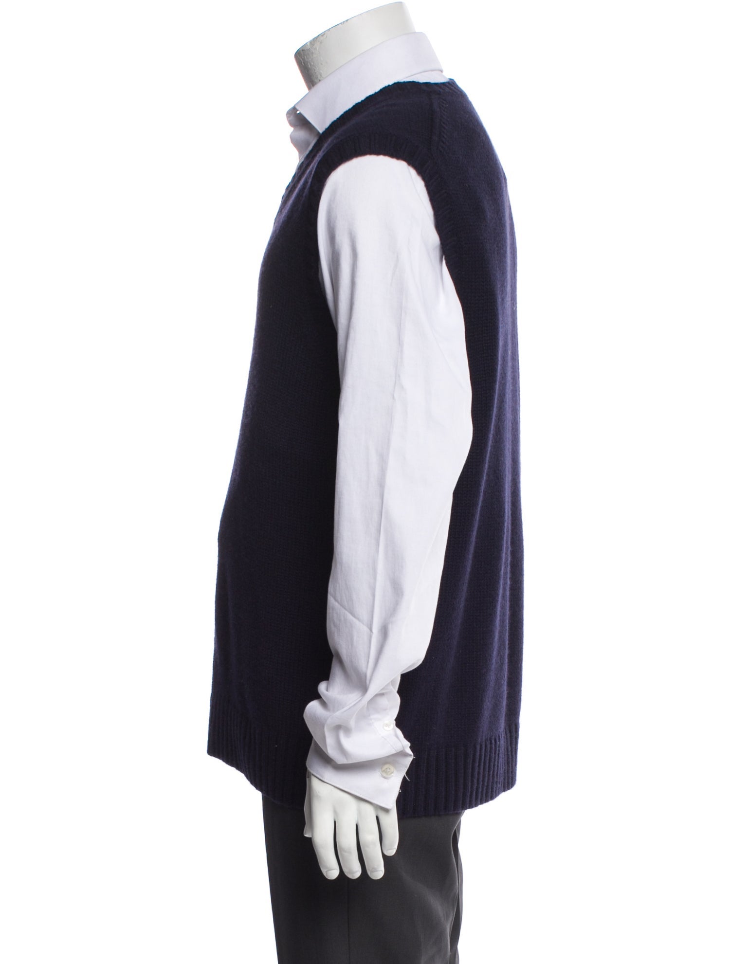 Ports 1961 Cashmere V-Neck Sweater Vest w/ Tags