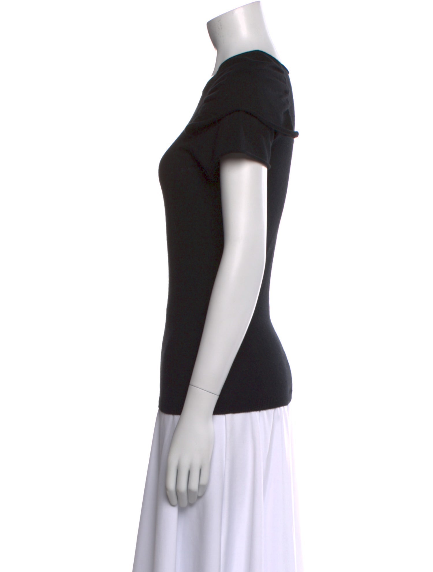 Ports 1961 Cashmere Scoop Neck T-Shirt