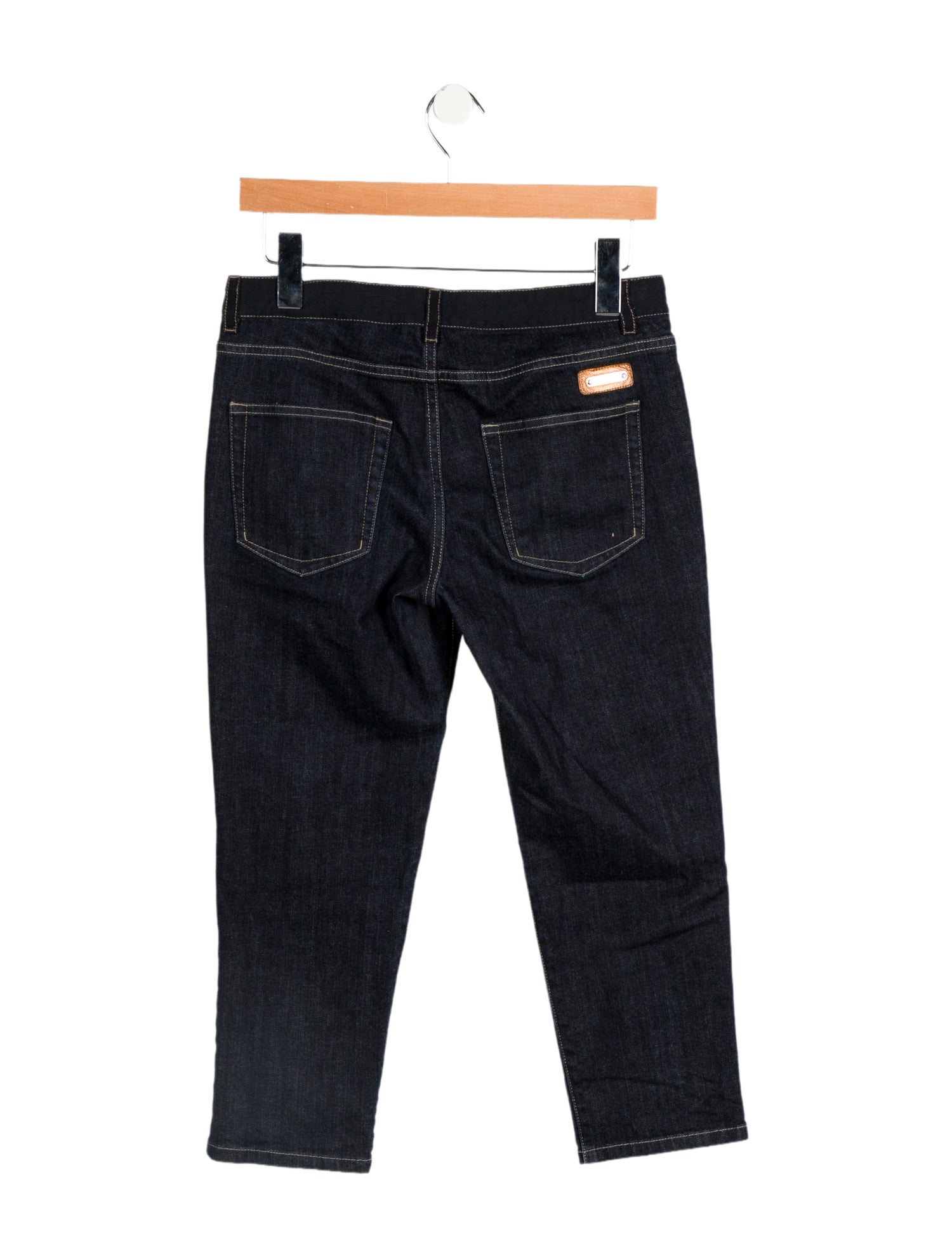 Ports 1961 Mid-Rise Straight Leg Jeans