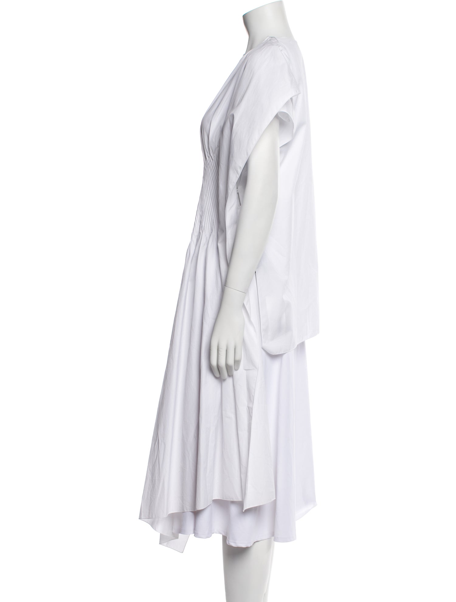 Poiret V-Neck Short Sleeve Tunic