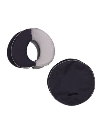 D.Porthault Paris Coeurs Blue Baby Bath Towel