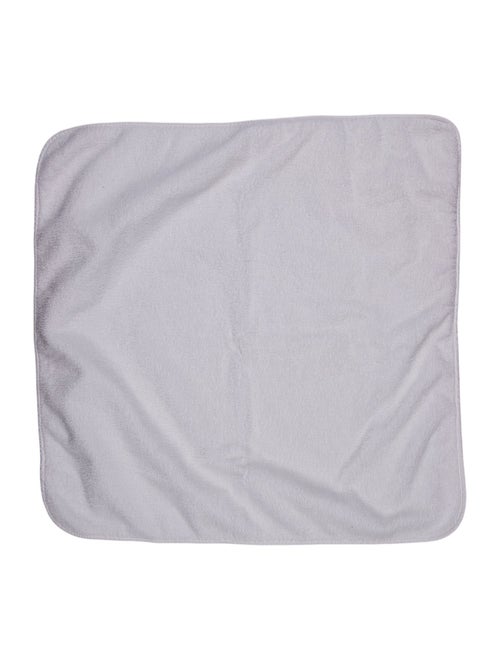 D.Porthault Paris Coeurs Blue Baby Bath Towel
