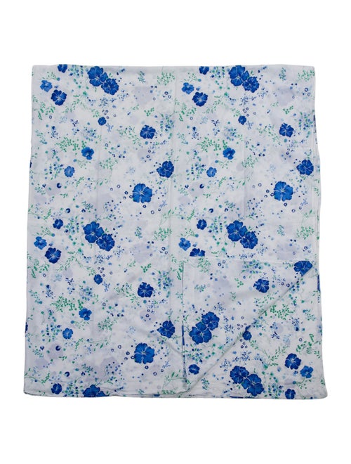 D.Porthault Paris Floral Bed King Size Sheet