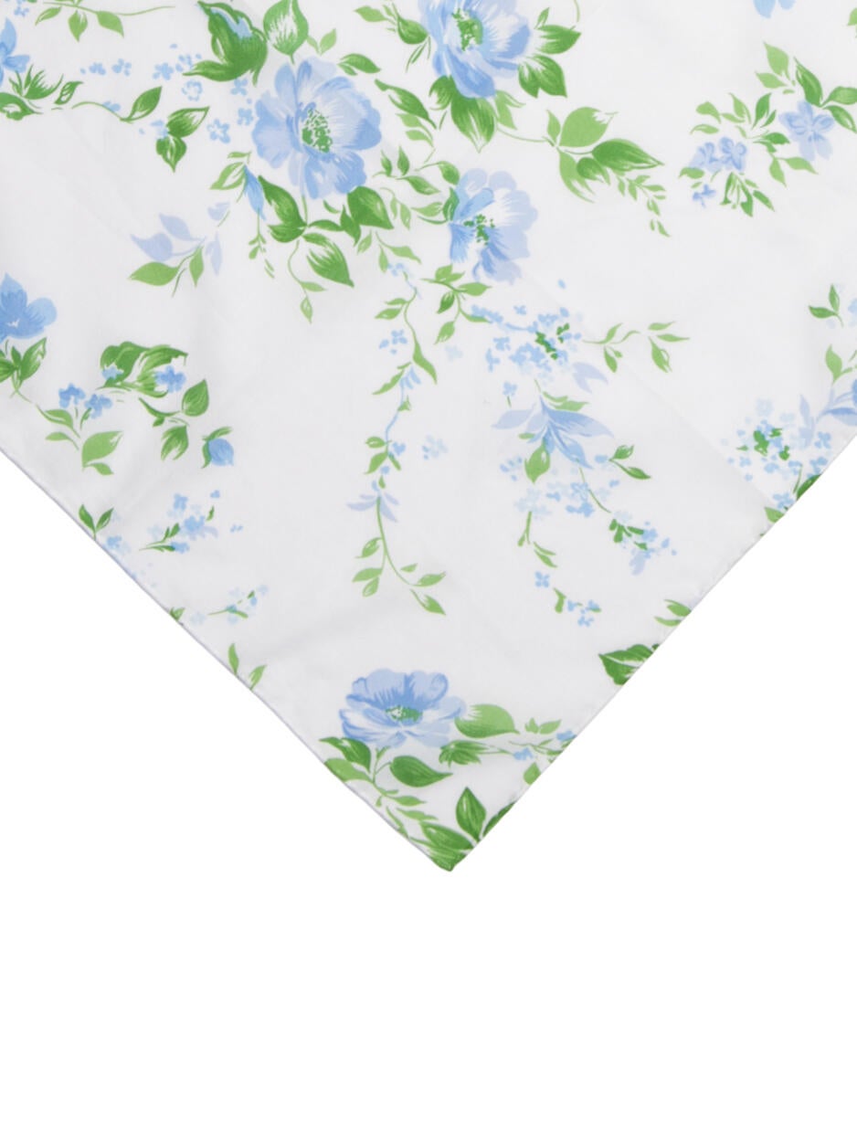 D.Porthault Paris Floral Print Scarf
