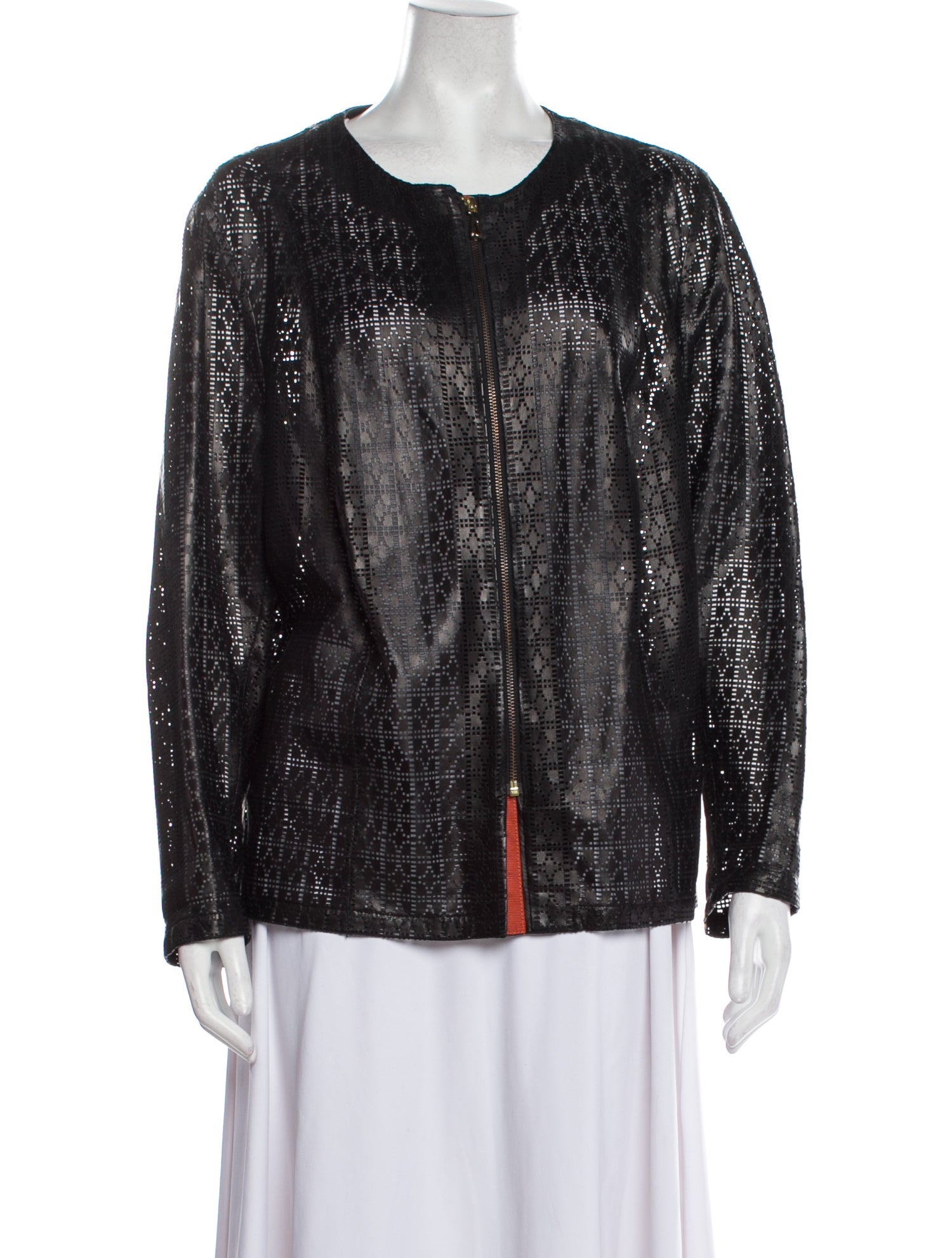 Punto Leather Evening Jacket