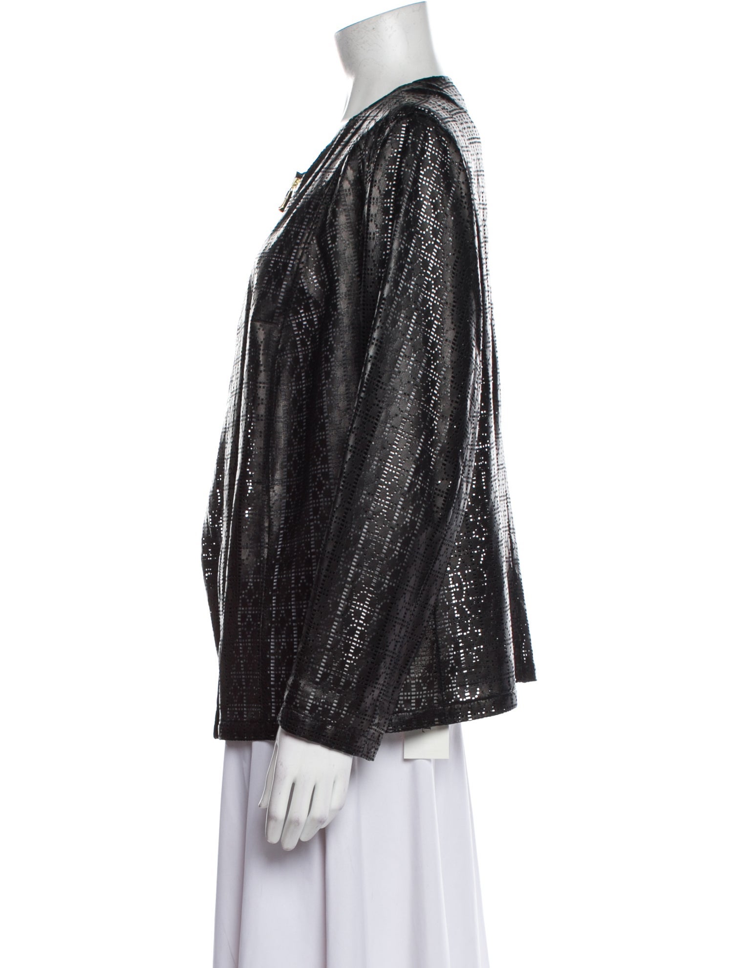 Punto Leather Evening Jacket