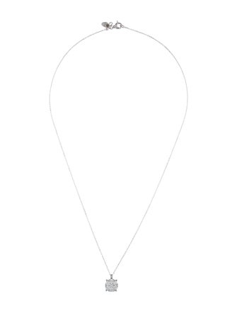 Ponte Vecchio Gioielli 18K Diamond Pendant Necklace