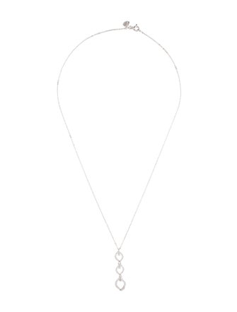 Ponte Vecchio Gioielli 18K Diamond Pendant Necklace