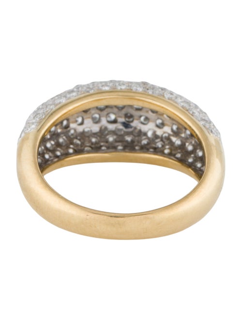 Ponte Vecchio Gioielli 18K 1.47ctw Diamond Dome Cocktail Ring