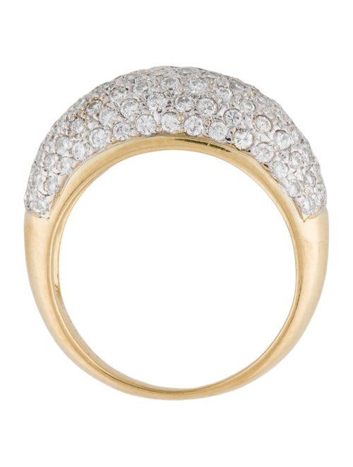 Ponte Vecchio Gioielli 18K 1.47ctw Diamond Dome Cocktail Ring