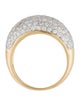 Ponte Vecchio Gioielli 18K 1.47ctw Diamond Dome Cocktail Ring