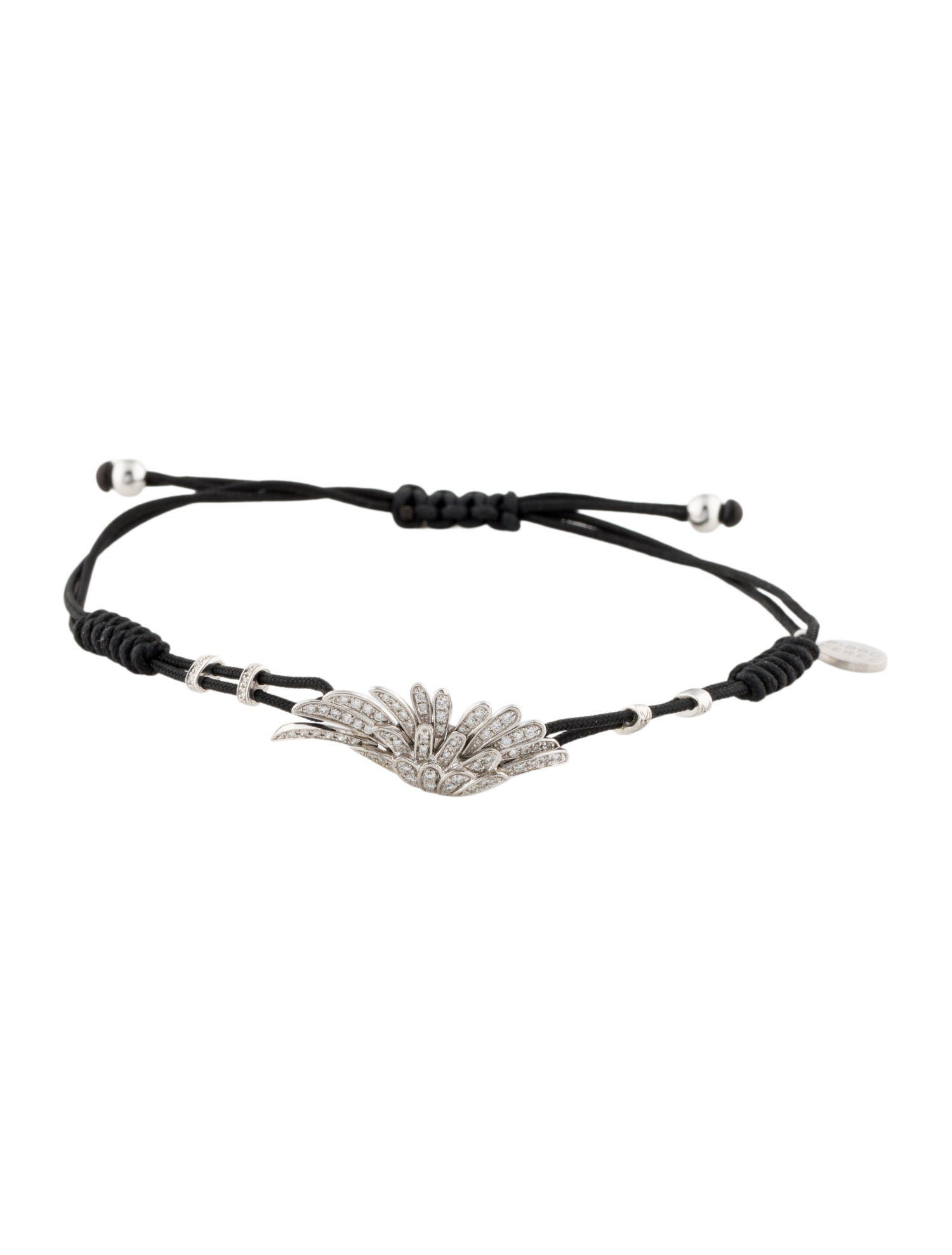 Pippo Perez 18K Cord & Diamond Articulated Wing Bracelet