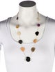 Pippa Small 18K Multistone Station Necklace