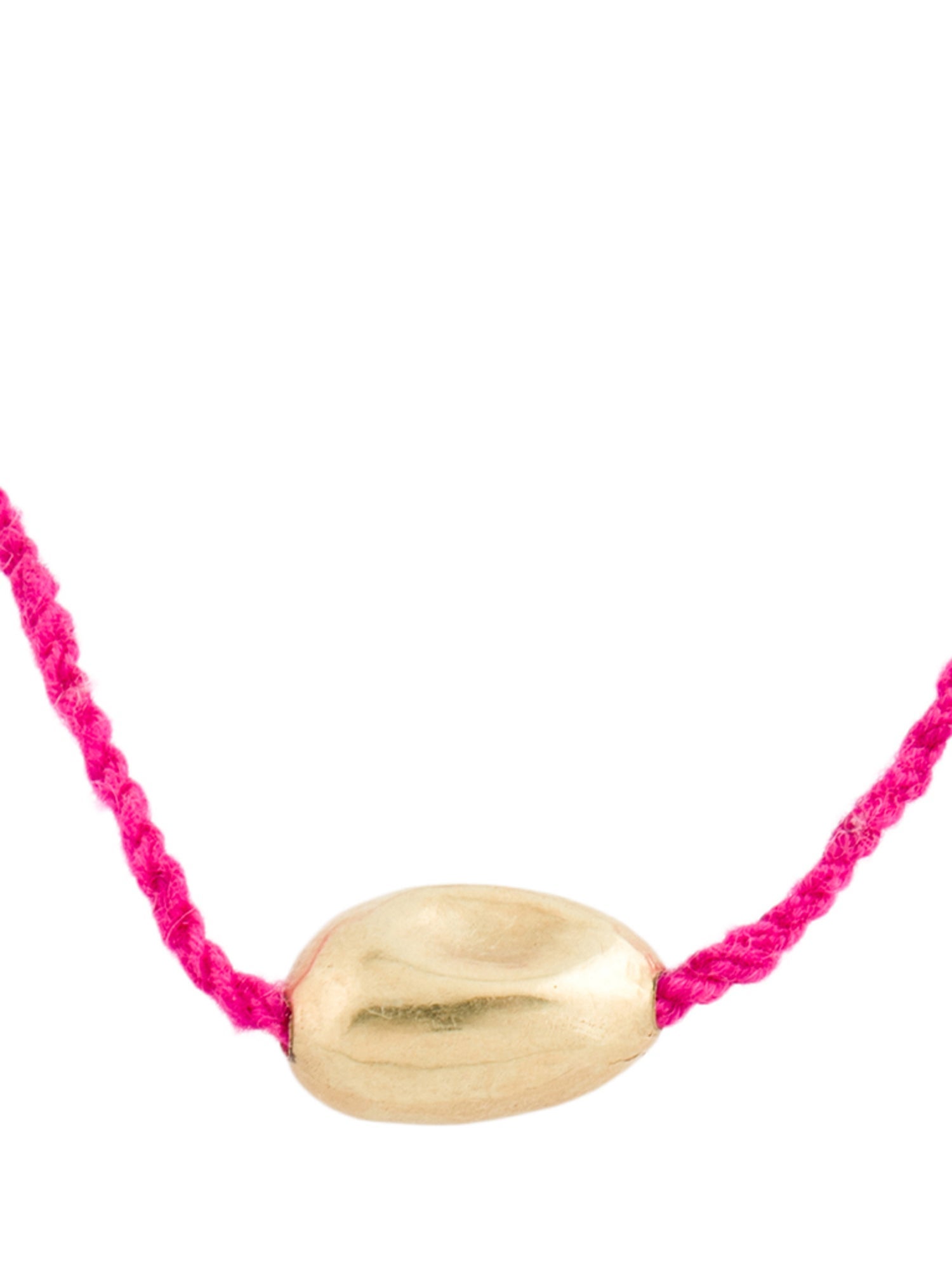 Pippa Small 18K Bolivian Pebble Pendant Necklace