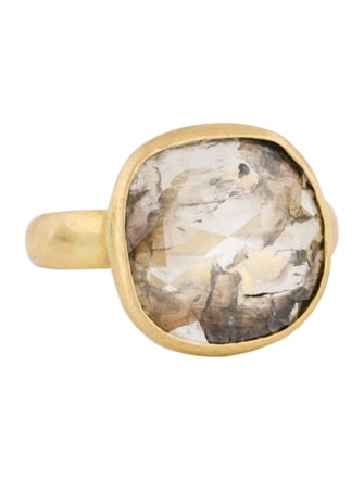 Pippa Small 18K Diamond Slice Ring