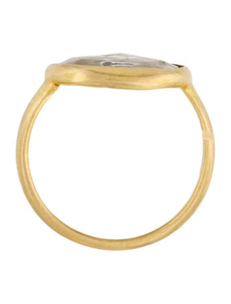 Pippa Small 18K Diamond Slice Ring