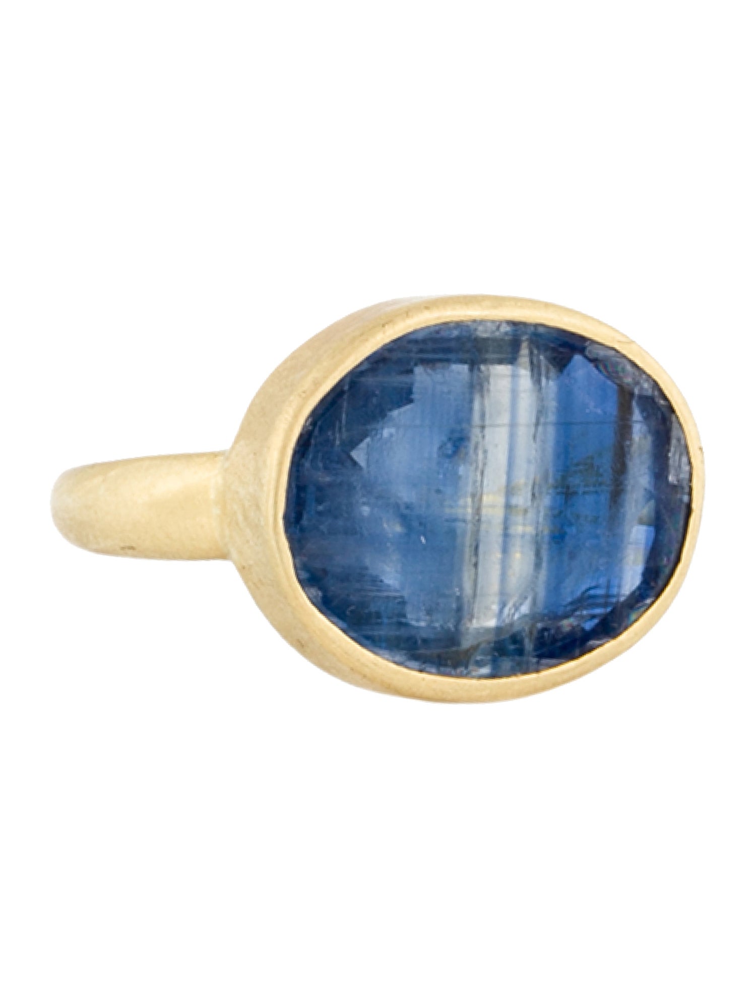 Pippa Small 18K Kyanite Greek Ring