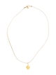Pippa Small 18K Leaf Pendant Necklace