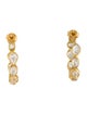 Pippa Small 18K Quartz Hoop Earrings
