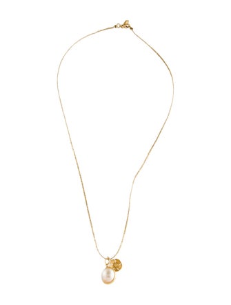 Pippa Small 18K Pearl Myanmar Pendant Necklace